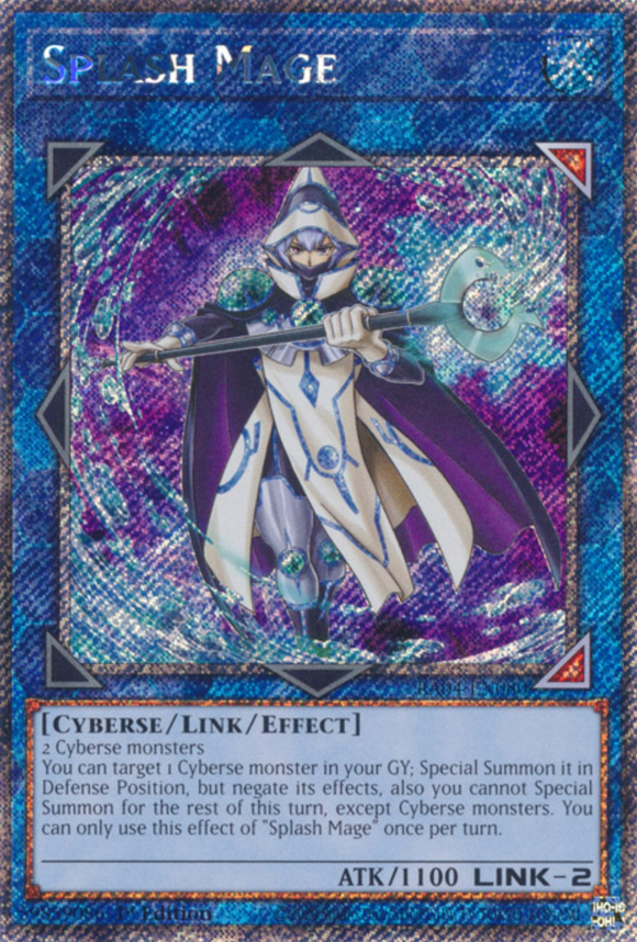 Splash Mage - RA04-EN080 - Platinum Secret Rare 1st Edition