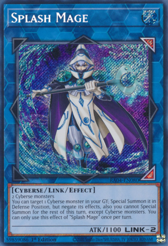 Splash Mage - RA04-EN080 - Secret Rare 1st Edition