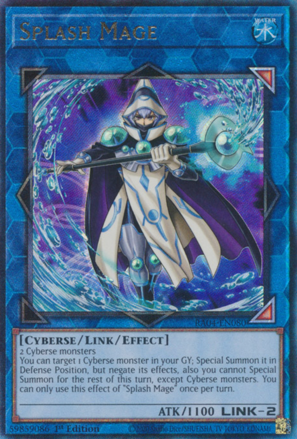 Splash Mage - RA04-EN080 - Ultimate Rare 1st Edition