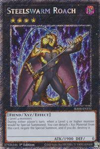 Steelswarm Roach - RA04-EN151 - Platinum Secret Rare 1st Edition