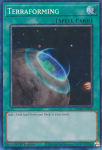 Terraforming - RA04-EN084 - Collector's Rare 1st Edition