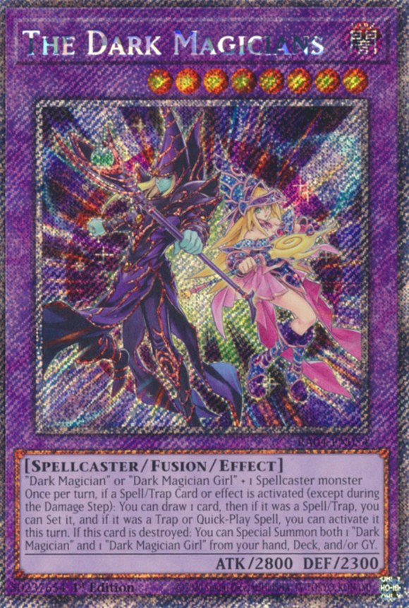 The Dark Magicians - RA04-EN054 - Platinum Secret Rare 1st Edition