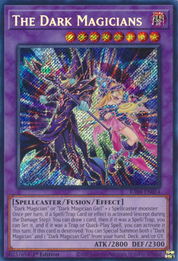 The Dark Magicians - RA04-EN054 - Secret Rare 1st Edition