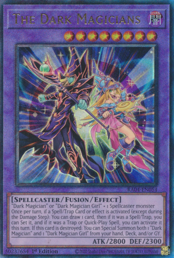 The Dark Magicians - RA04-EN054 - Ultimate Rare 1st Edition
