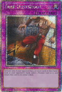 Trap Dustshoot - RA04-EN121 - Quarter Century Secret Rare 1st Edition