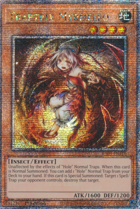 Traptrix Myrmeleo - RA04-EN210 - Quarter Century Secret Rare 1st Edition