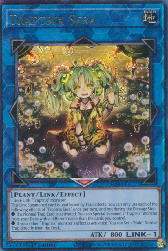 Traptrix Sera - RA04-EN075 - Ultimate Rare 1st Edition