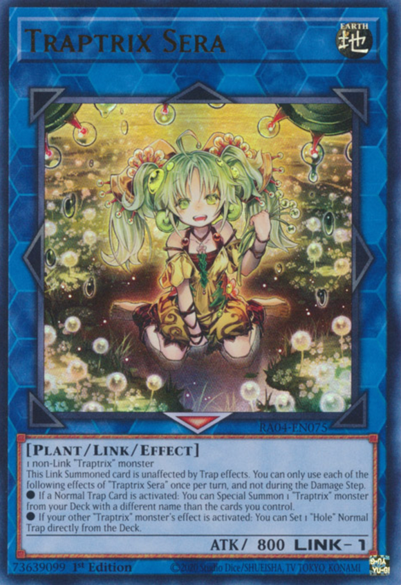 Traptrix Sera - RA04-EN075 - Ultra Rare 1st Edition