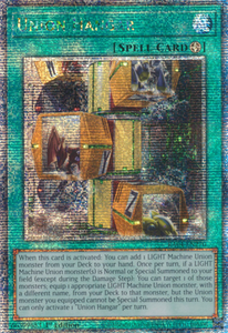 Union Hangar - RA04-EN270 - Quarter Century Secret Rare 1st Edition