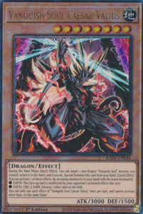 Vanquish Soul Caesar Valius - RA04-EN046 - Ultimate Rare 1st Edition
