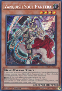 Vanquish Soul Pantera - RA04-EN044 - Secret Rare 1st Edition