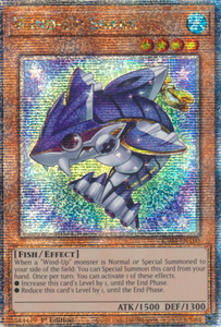 Wind-Up Shark - RA04-EN180 - Quarter Century Secret Rare 1st Edition