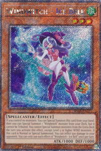Windwitch - Ice Bell - RA04-EN273 - Platinum Secret Rare 1st Edition