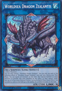 Worldsea Dragon Zealantis - RA04-EN082 - Secret Rare 1st Edition