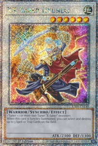 XX-Saber Hyunlei - RA04-EN140 - Quarter Century Secret Rare 1st Edition