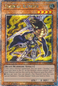 Zoodiac Ratpier - RA04-EN274 - Quarter Century Secret Rare 1st Edition