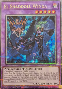 El Shaddoll Winda (Alt. Art) - RA04-EN052 - Quarter Century Secret Rare 1st Edition