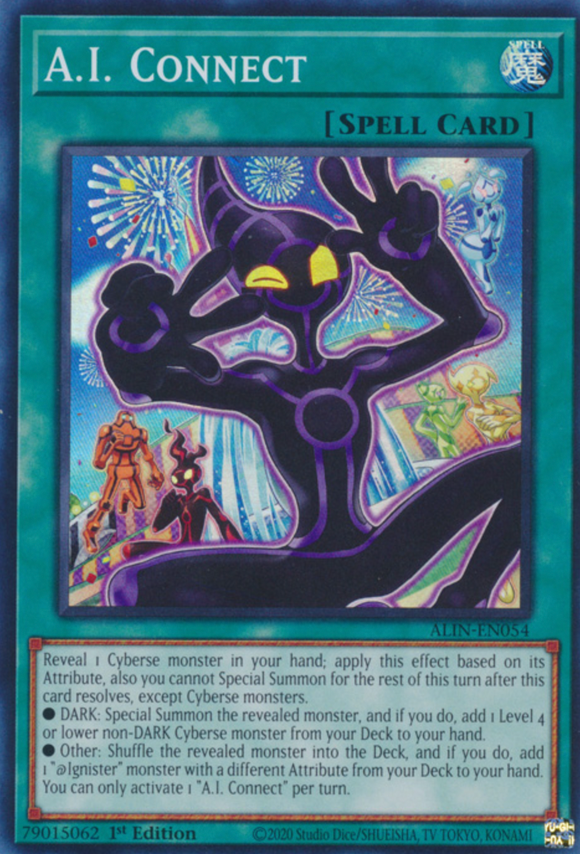 A.I. Connect - ALIN-EN054 - Super Rare 1st Edition