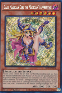 Dark Magician Girl the Magician's Apprentice - ALIN-EN004 - Secret Rare 1st Edition