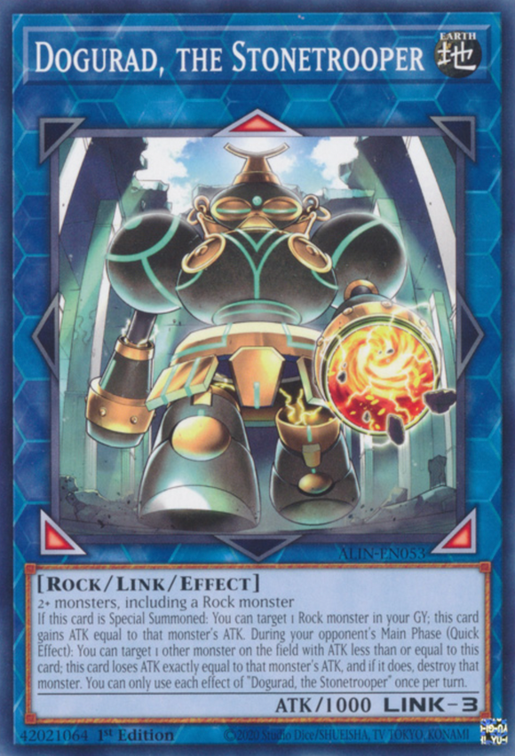 Dogurad, the Stonetrooper - ALIN-EN053 - Common 1st Edition