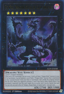 Eclipse, Dragon Ruler of Catastrophes - ALIN-EN048 - Ultra Rare 1st Edition
