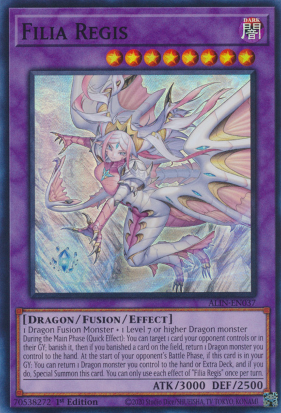 Filia Regis - ALIN-EN037 - Super Rare 1st Edition