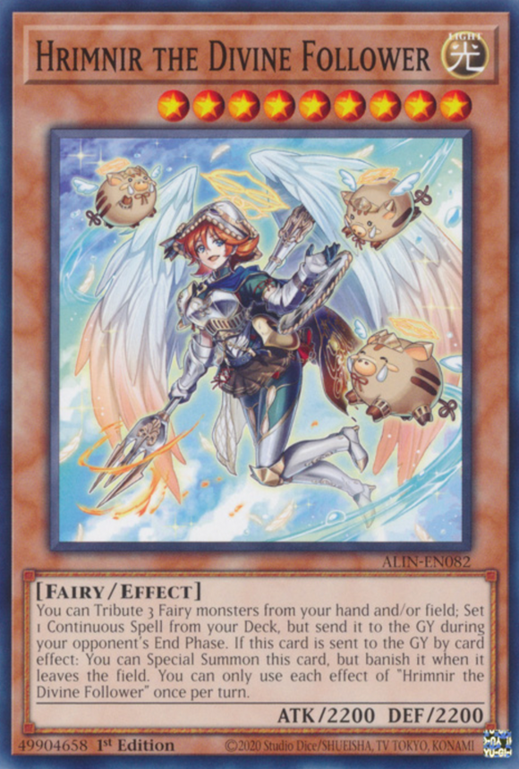 Hrimnir the Divine Follower - ALIN-EN082 - Common 1st Edition