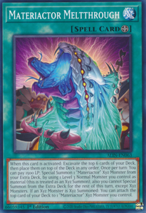 Materiactor Meltthrough - ALIN-EN063 - Common 1st Edition