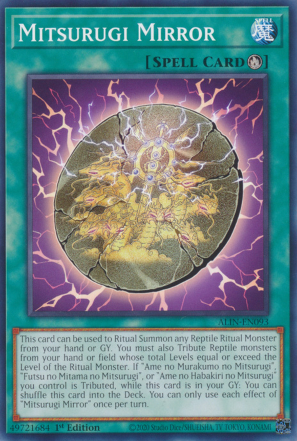 Mitsurugi Mirror - ALIN-EN093 - Common 1st Edition