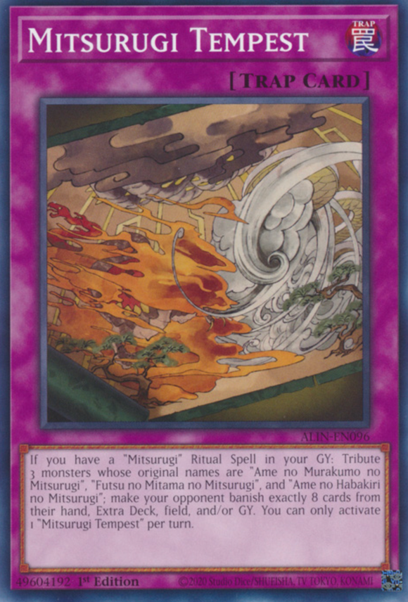 Mitsurugi Tempest - ALIN-EN096 - Common 1st Edition