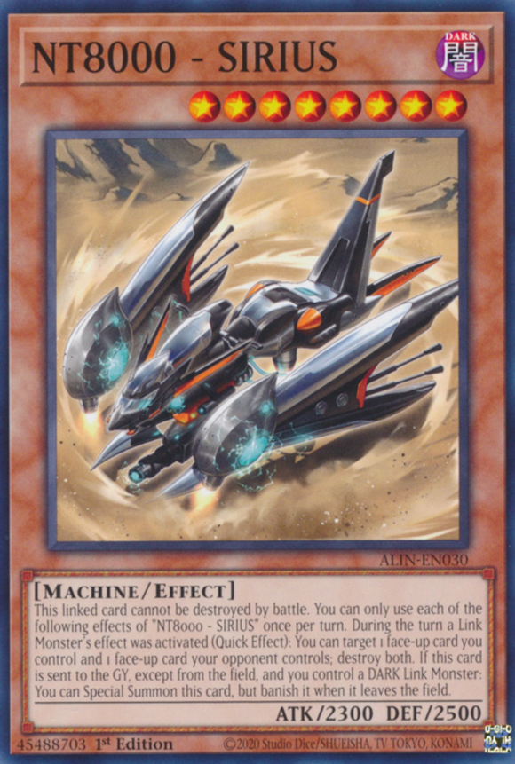 NT8000 - SIRIUS - ALIN-EN030 - Common 1st Edition