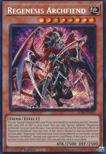 Regenesis Archfiend - ALIN-EN016 - Secret Rare 1st Edition