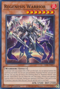 Regenesis Warrior - ALIN-EN013 - Common 1st Edition