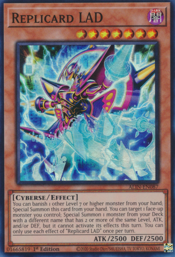 Replicard LAD - ALIN-EN087 - Super Rare 1st Edition