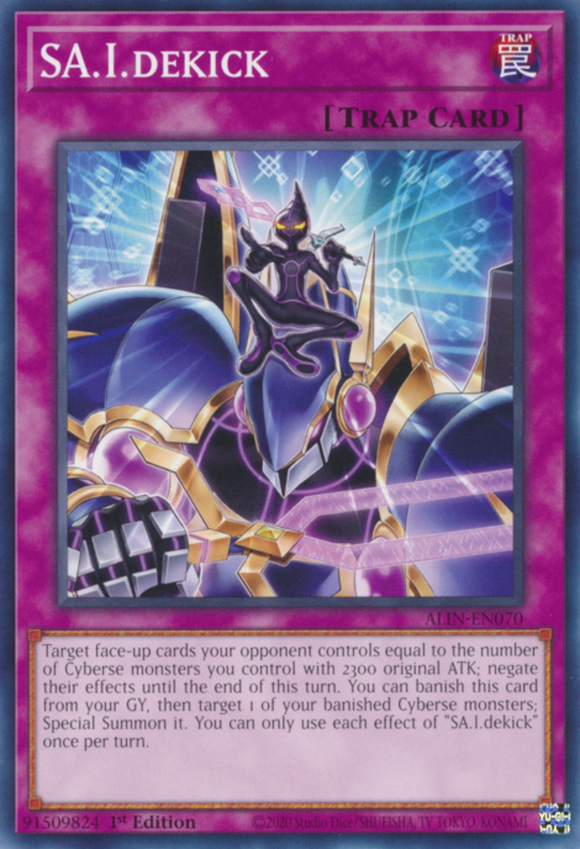 SA.I.dekick - ALIN-EN070 - Common 1st Edition