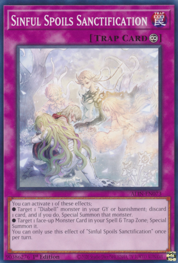 Sinful Spoils Sanctification - ALIN-EN073 - Common 1st Edition