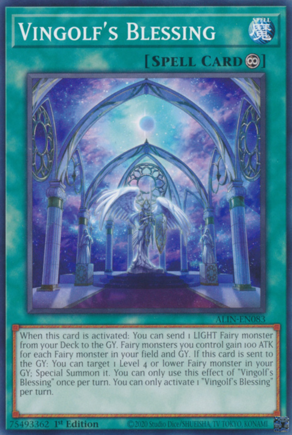 Vingolf's Blessing - ALIN-EN083 - Common 1st Edition