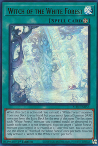 Witches of the White Forest - ALIN-EN058 - Ultra Rare 1st Edition