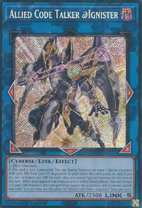 Allied Code Talker @Ignister - ALIN-EN051 - Secret Rare 1st Edition
