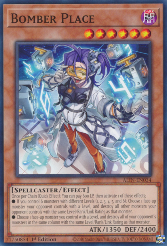 Bomber Place - ALIN-EN034 - Common 1st Edition