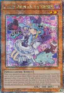 LiveTwin Lil-la Sweet - ALIN-EN028 - Quarter Century Secret Rare 1st Edition