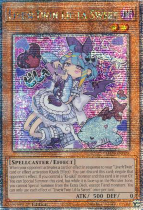 LiveTwin Lil-la Sweet - ALIN-EN028 - Quarter Century Secret Rare 1st Edition