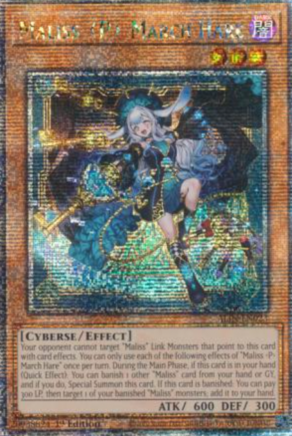 Maliss P March Hare - ALIN-EN023 - Quarter Century Secret Rare 1st Edition