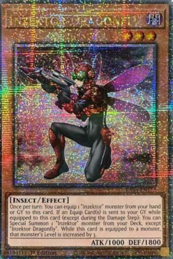 Inzektor Dragonfly - RA04-EN172 - Quarter Century Secret Rare 1st Edition