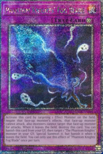 Phantom Knights' Fog Blade - RA04-EN264 - Quarter Century Secret Rare 1st Edition