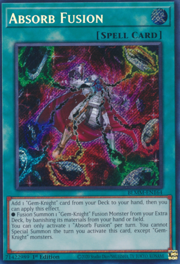 Absorb Fusion - BLMM-EN164 - Secret Rare 1st Edition