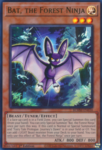 Bat, the Forest Ninja - BLMM-EN034 - Ultra Rare 1st Edition