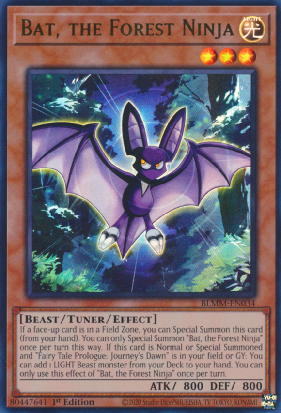 Bat, the Forest Ninja - BLMM-EN034 - Ultra Rare 1st Edition