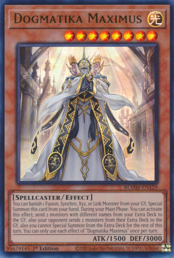 Dogmatika Maximus - BLMM-EN129 - Ultra Rare 1st Edition