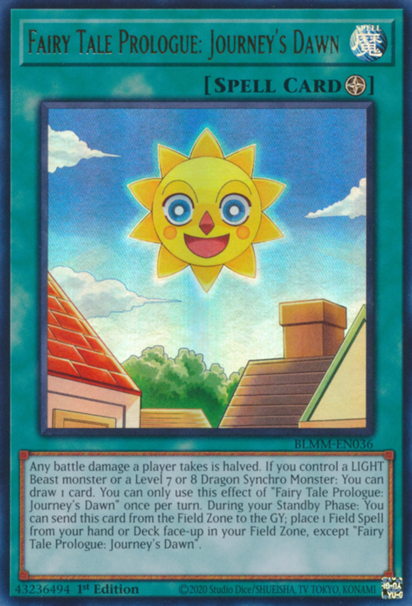 Fairy Tale Prologue: Journey’s Dawn - BLMM-EN036 - Ultra Rare 1st Edition